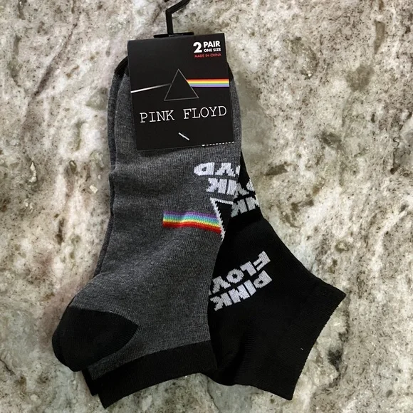3 Pair Pink Floyd Casual Socks - Picture 2 of 9